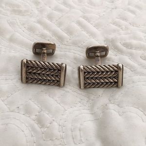 David Yurman Cuff Links
